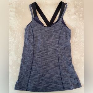 LULULEMON 💙 Navy Blue Workout Tank Top
